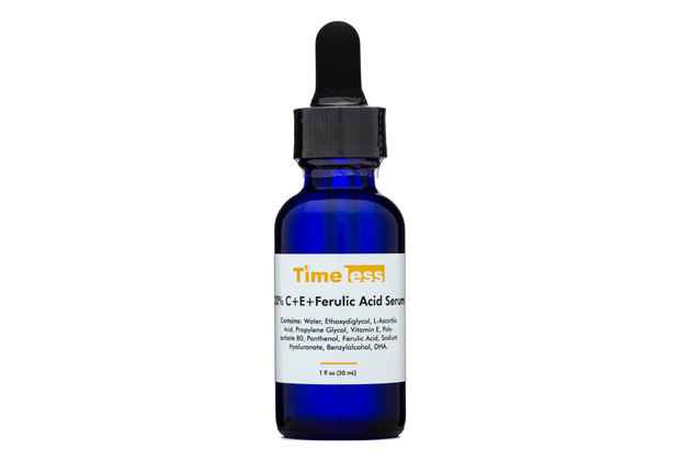 Serum C+E+Ferulic Acid Timeless, sản phẩm nổi bật trong danh sách các loại serum, essence & treatment ưu thích năm 2016, bao gồm công thức giúp làm sáng da và chống lão hóa.